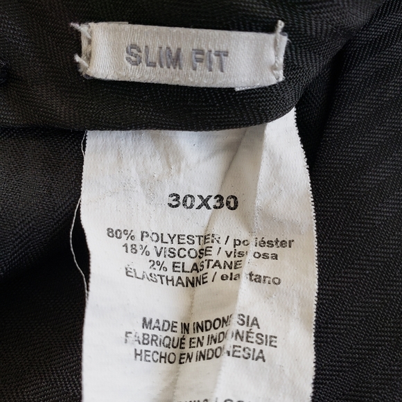 Perry Ellis Portfolio Non Iron Slim Fit Dress Pants - Picture 5 of 5